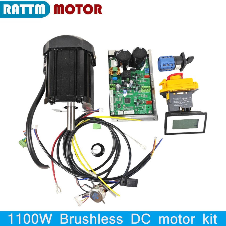 

Бесщеточный двигатель для токарного станка RATTMMOTOR 850/1100 Вт