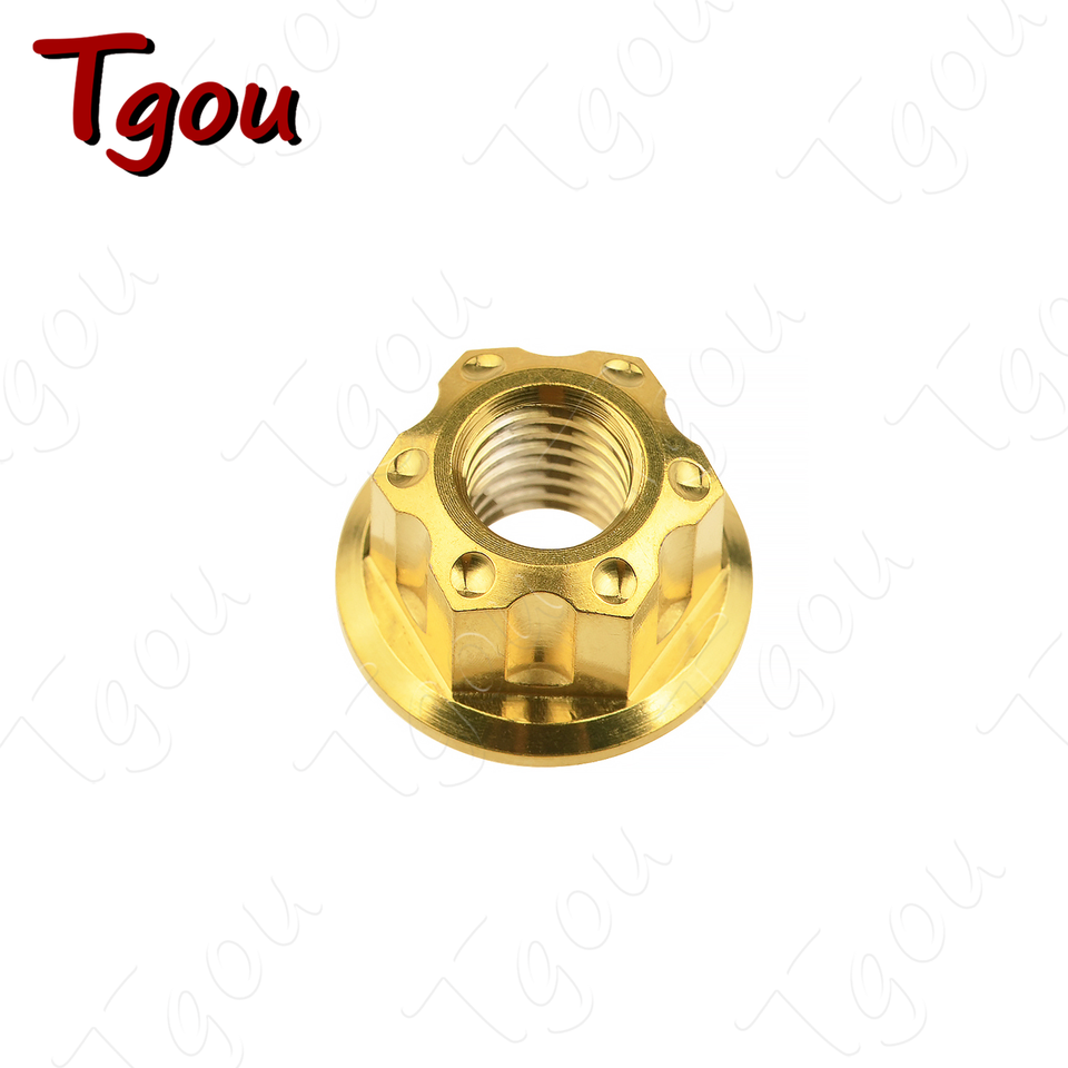 

Титановые фланцевые гайки Tgou M6 M8 M10 M12 M14 M16 8 шт.