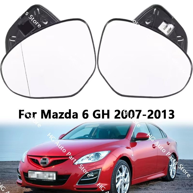 

Для Mazda 6 GH 2007-2013/3 BL 2008-2013/2 DE 2007-2014 Автомобильные аксессуары Линзы заднего вида Зеркальные отражающие стеклянные линзы с подогревом