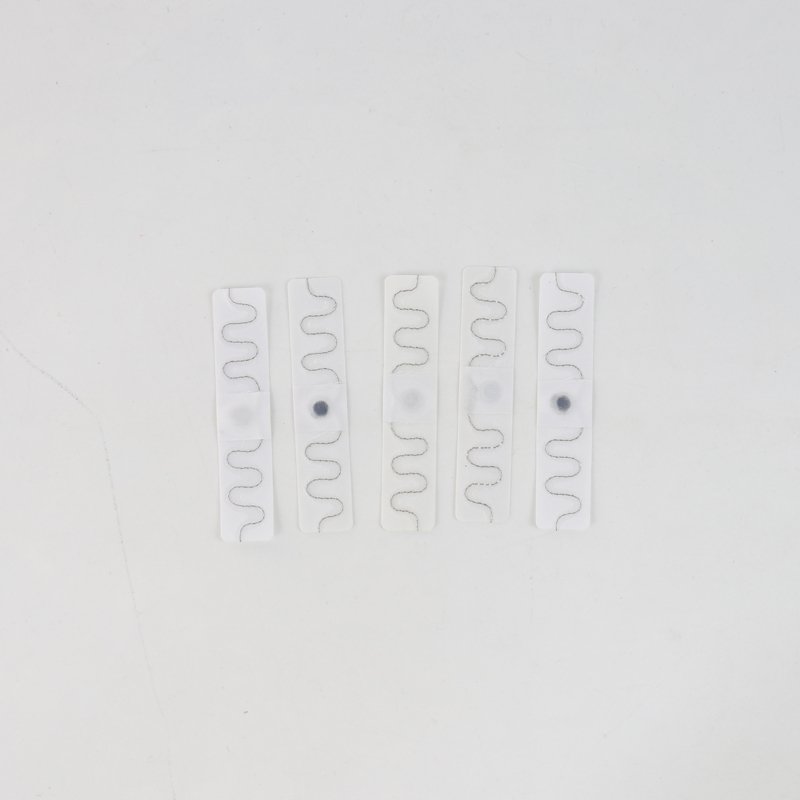 

500 шт. UHF RFID-метка U9 чип термоплавкий клей тканая ткань моющаяся бирка для стирки с термопресом для стирки одежды