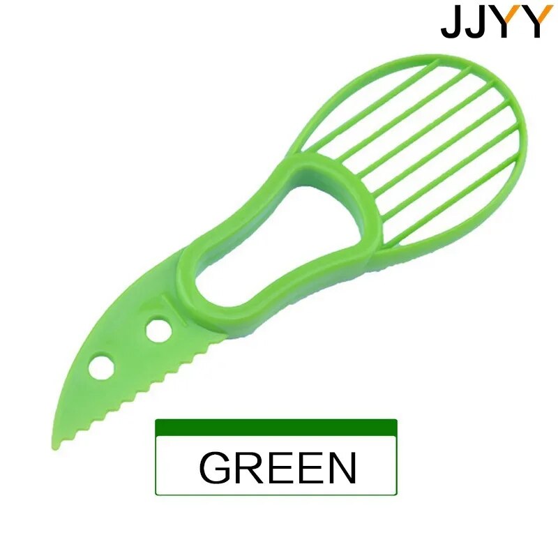 

JJYY 3 в 1 пластиковый набор для нарезки авокадо и фруктов