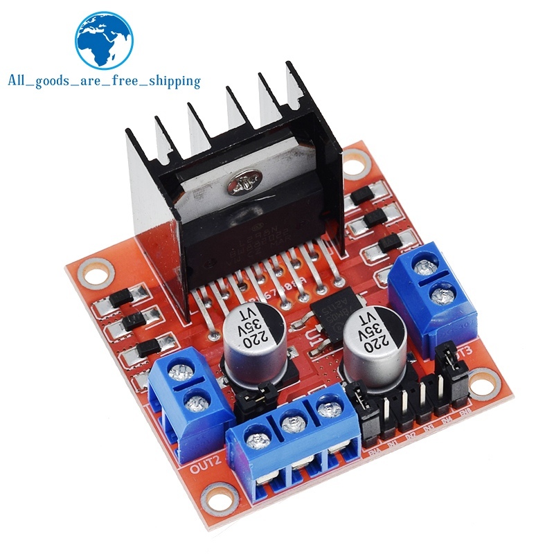 

Модуль платы контроллера привода шагового двигателя постоянного тока TZT Dual H Bridge L298N