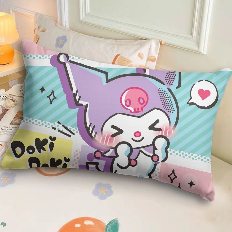 

Sanrio Kuromi наволочка милый мультфильм детская студенческая комната спальная наволочка диван наволочка домашняя спальня украшение комнаты
