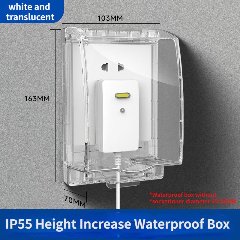 

Водонепроницаемый бокс для выключателя IP55 86