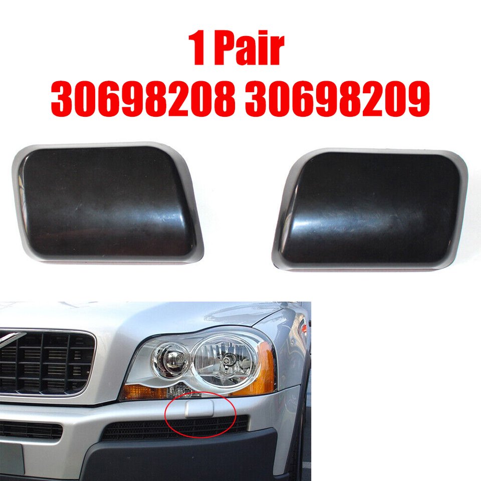 

Крышка омывателя фар для Volvo XC90 2002-2006 гг. 30698208 30698209 Крышка форсунки омывателя, автомобильные аксессуары