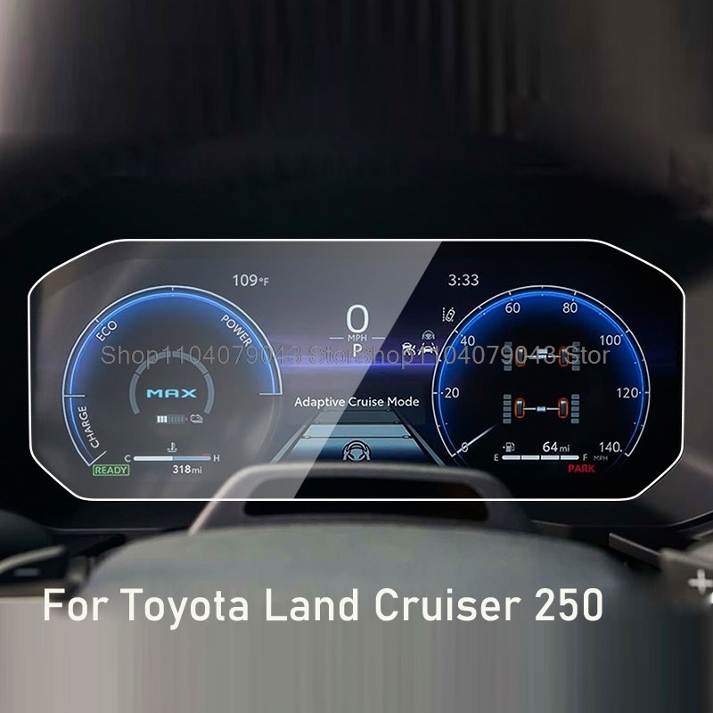 

Защитная пленка из закаленного стекла для Toyota Land Cruiser 250 2024, 10,25 дюйма, приборная панель, экран приборной панели, защита от царапин