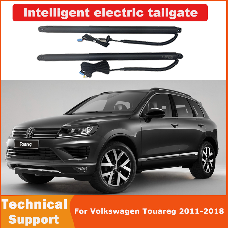 

Для Volkswagen Touareg 11-18 электрическая задняя дверь интеллектуальный электрический привод багажника датчик удара задней двери комплект питания дверной доводчик