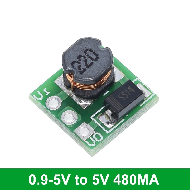 

DC-DC Boost, модуль от 0,9 до 5 В, 9 В, 480 мА, 600 мА, USB выходное напряжение, Повышающий Модуль литиевой батареи для камеры телефона