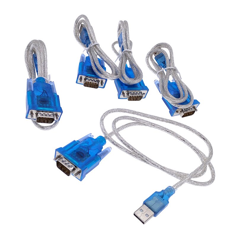 

CH340 USB-RS232 Последовательный порт 9-контактный кабель DB9 Последовательный COM-порт Адаптер Конвертер Поддержка разъема Windows 7