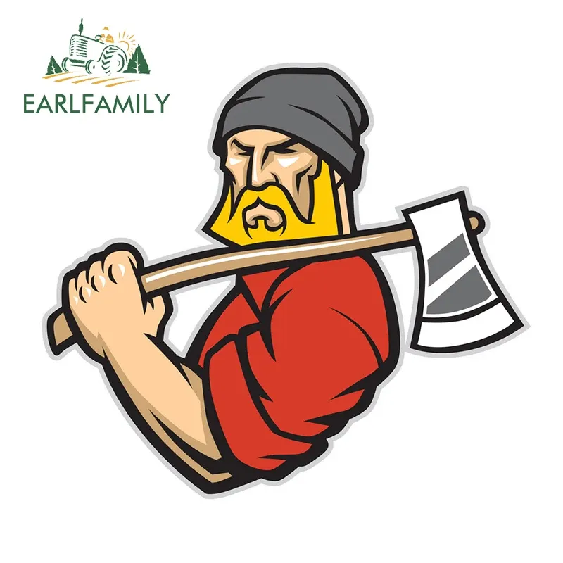 

EARLFAMILY 13 см для Lumberjack дерево хирург Arborist цепная пила граффити Автомобильная наклейка Личная наклейка s Солнцезащитная наклейка
