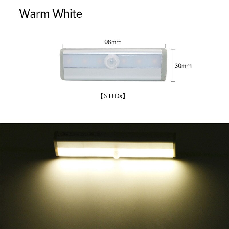 

Беспроводной датчик движения LED ночник FastDeng 6/10 светодиодов