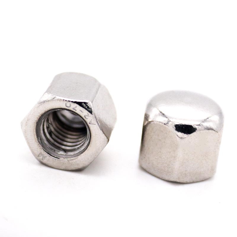 

1/20 шт. M3 M4 M5 M6 M8 M10 M12 M14 M16 304 A2-70 Шестигранная короткая низкая тонкая крышка из нержавеющей стали, железная гайка, крышка, потайная гайка DIN917