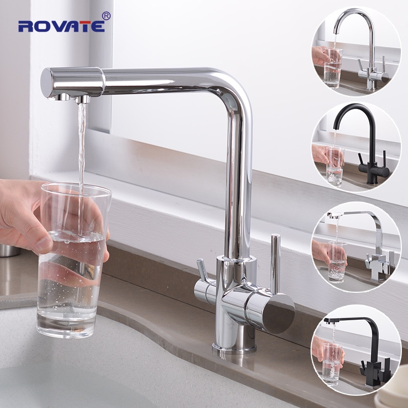 

Смеситель для кухни ROVATE из латуни