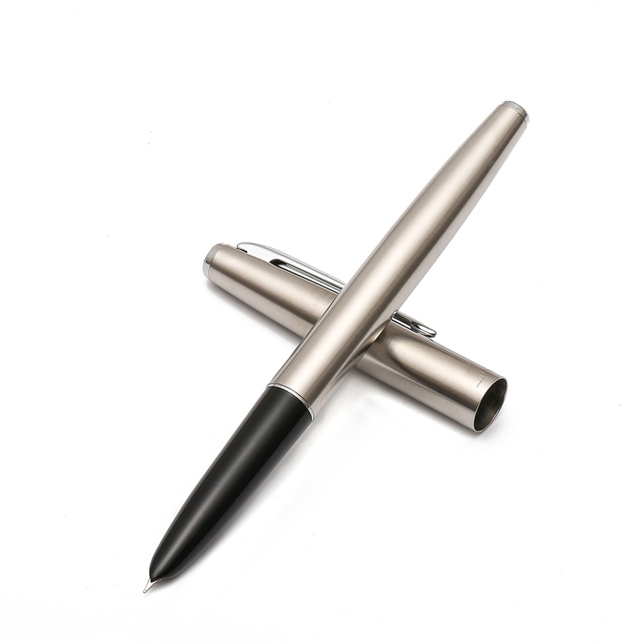 

Перьевая ручка Jinhao 911 серебристого цвета 0,38 мм