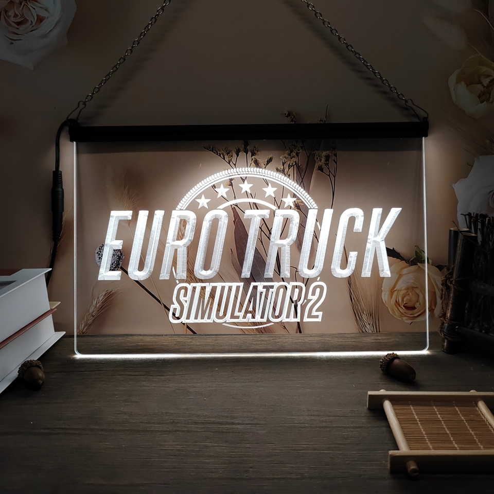 

Неоновая вывеска Euro Truck Simulator 2 SY XIONGDI