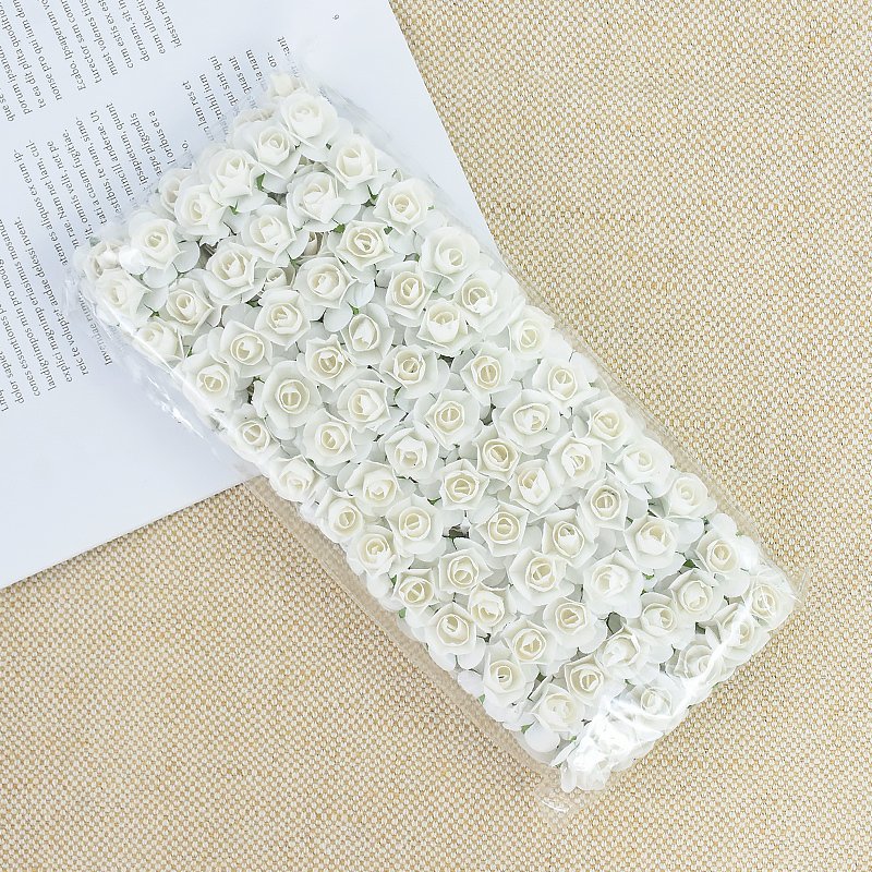 

Бумажные мини-розы ZQCXLD 144 шт для декора