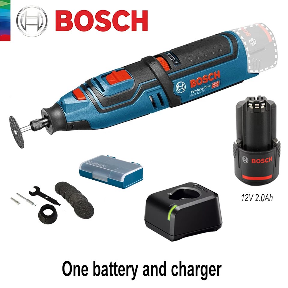 

Bosch GRO 12V-35 аккумуляторная шлифовальная машина