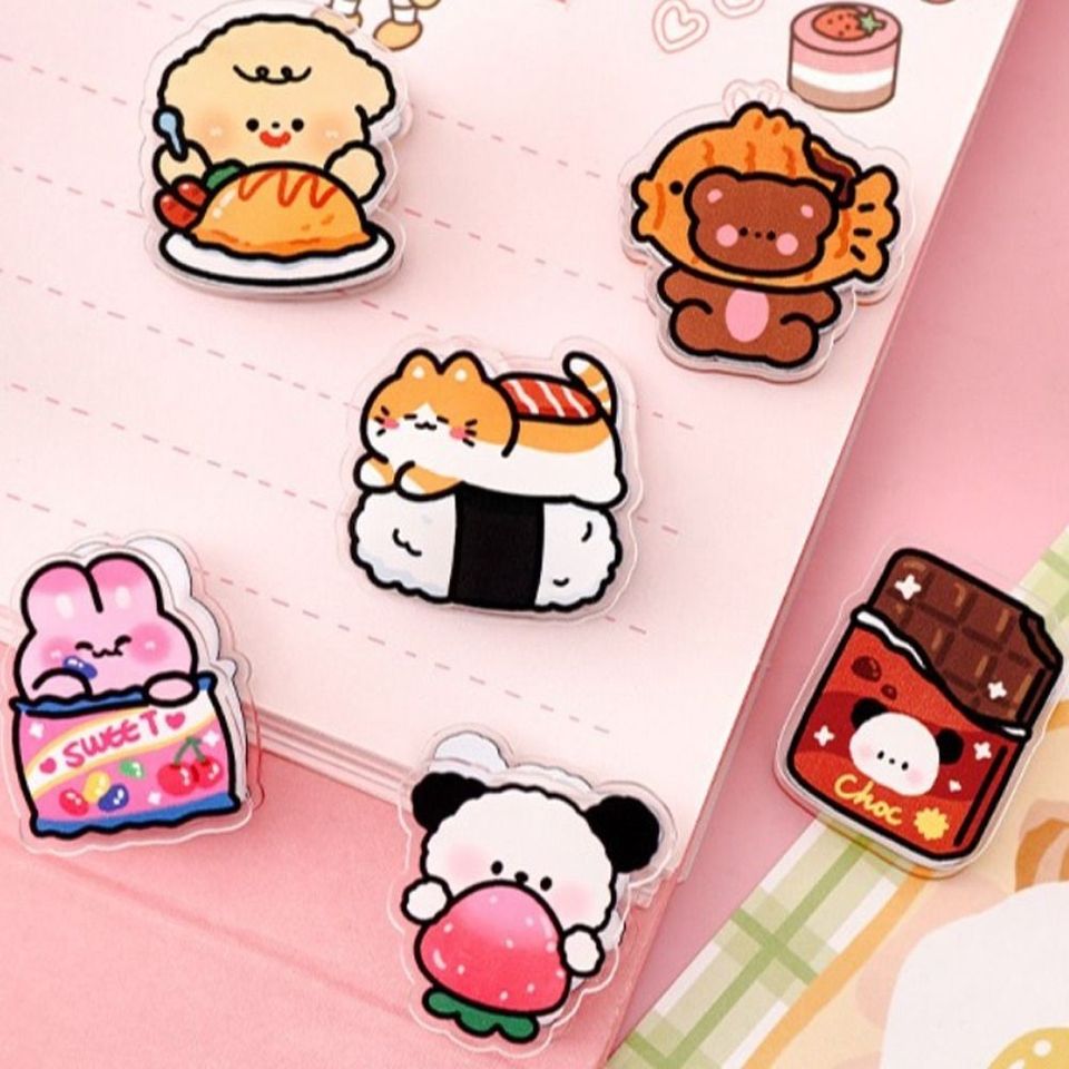 

Зажим для заметок Kawaii Акрил