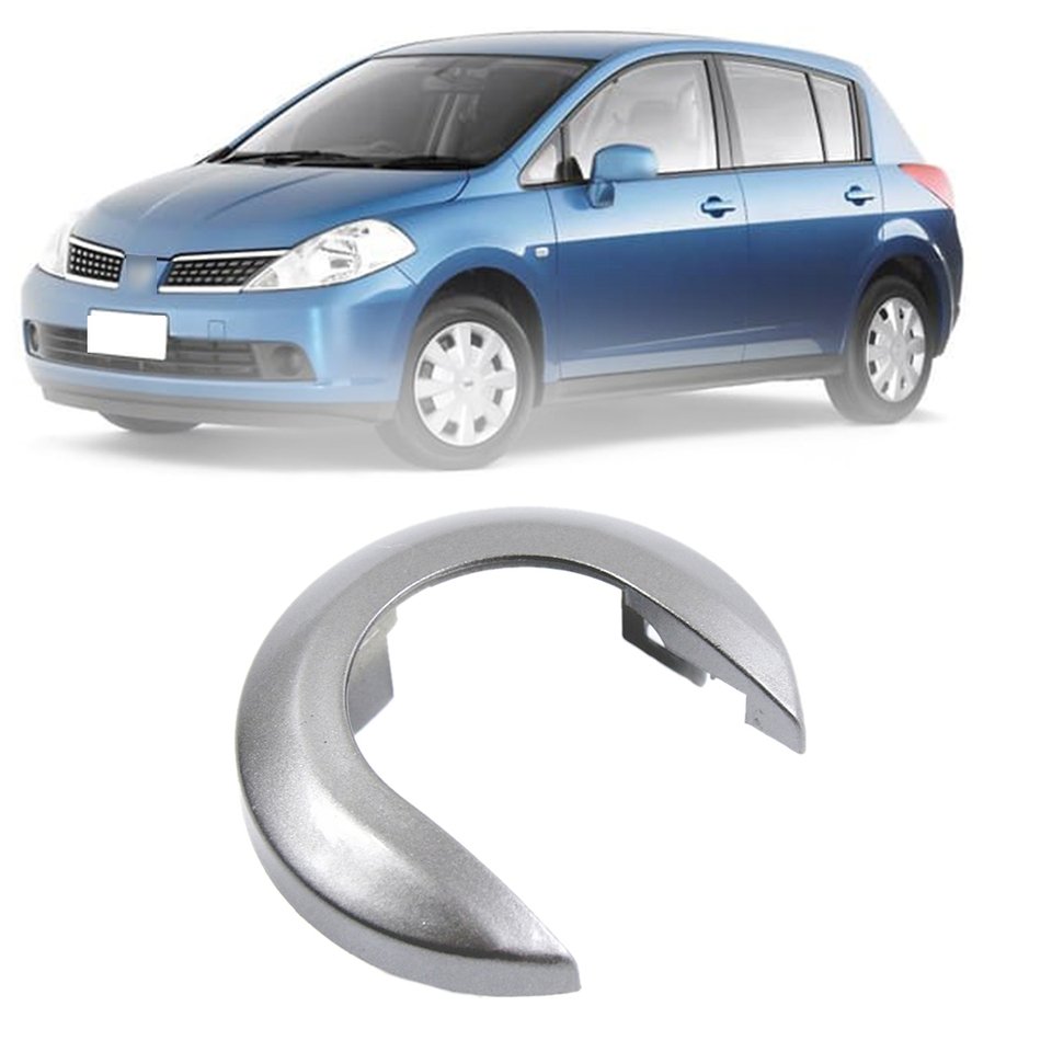 

1 шт., внутренняя дверная ручка автомобиля, накладка на ручку для Nissan Tiida 2005-2010 1,6 LIVINA NV200 Geniss Silver GreyJAS