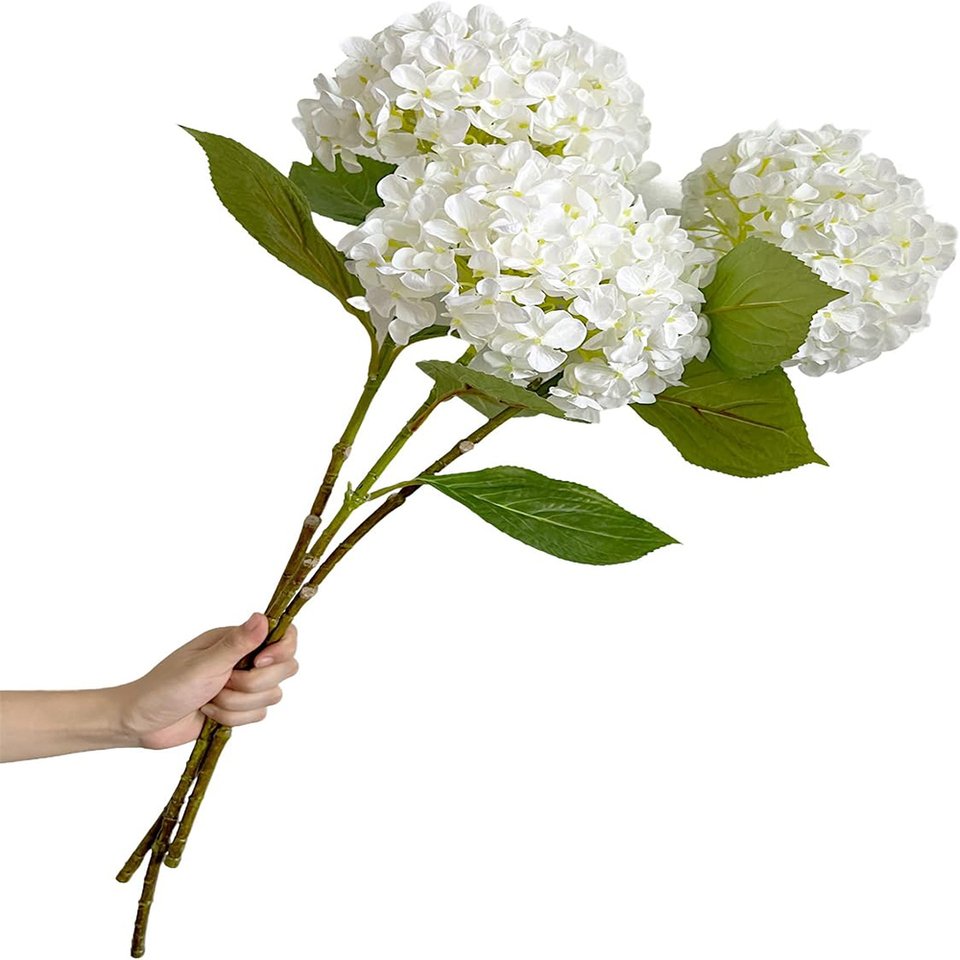 

Искусственные цветы Uflower Гортензия 58 см шелк
