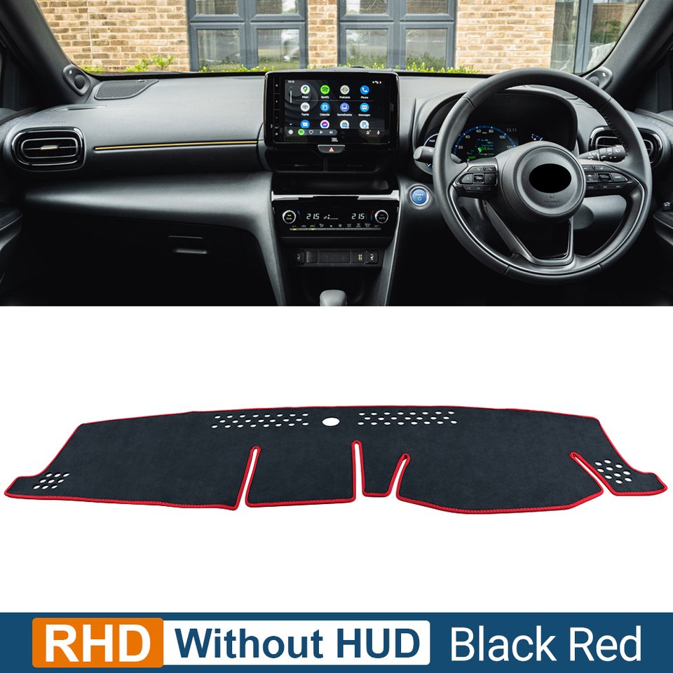 

Для Toyota YARiS Cross XP210 2020 2021 2022 2023 2024 приборная панель автомобиля, избегайте света, коврик с защитой от УФ-лучей, нескользящие ковры, аксессуары