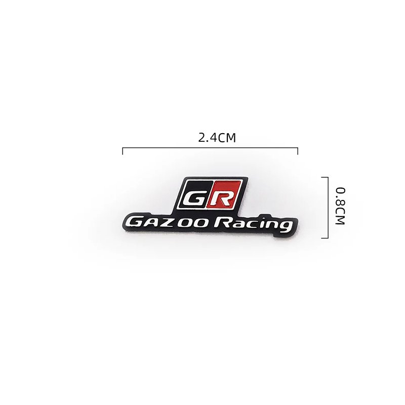 

3D GR GAZOO гоночный автомобиль, руль, консоль, эмблема, значок, наклейки, наклейка для Toyota HV YARiS RZ RC Prius CHR RAV4 Harrier Prado