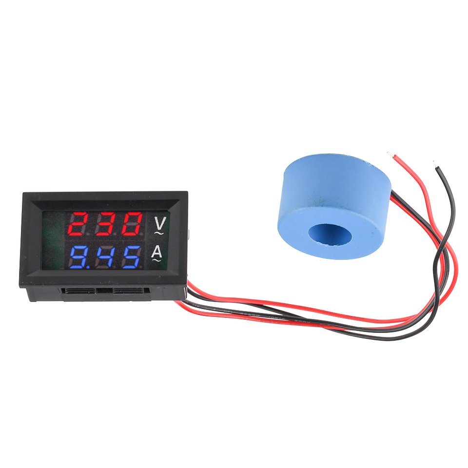 

Вольтметр Амперметр Voktta LED Voltmeter Ammeter