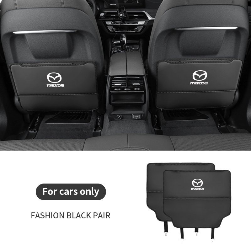 

Mazda 3 5 6 SKYACTIV Axela Atenza CX30 CX5 CX8 CX9 MX5 RX8 RX7 BT50 Сумка для хранения спинки автомобильного сиденья Противоизносная спинка Противоударная накладка