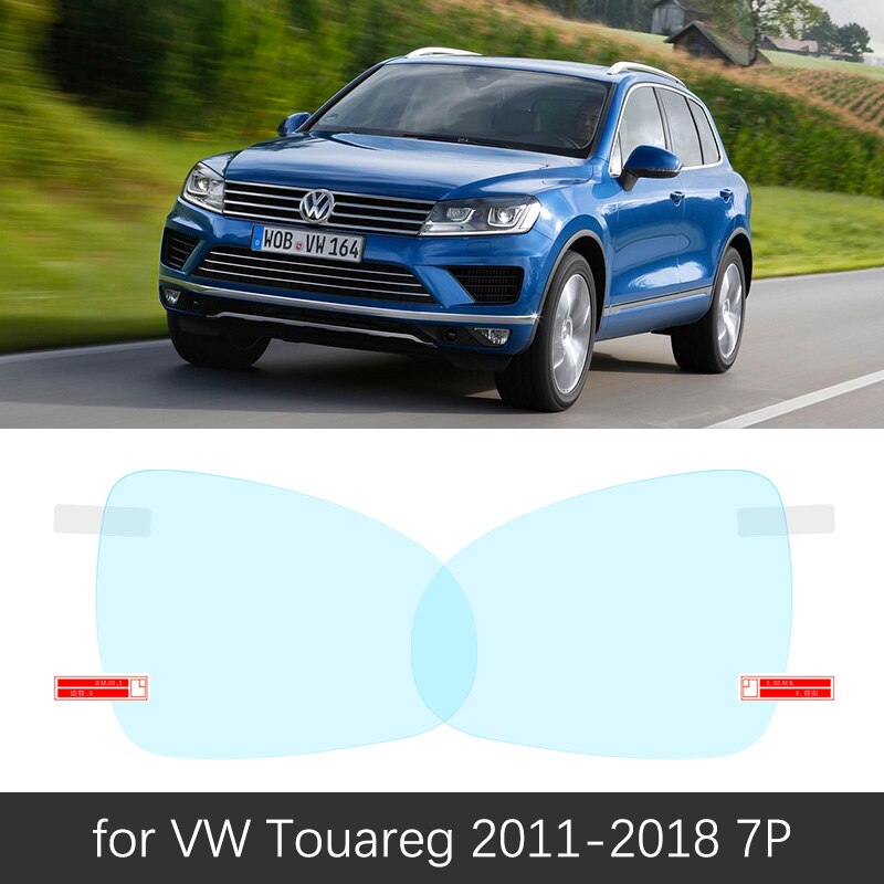 

Для Volkswagen VW Touareg 2011 ~ 2018 7P полное покрытие противотуманная пленка для зеркала заднего вида непромокаемые противотуманные пленки чистые автомобильные аксессуары
