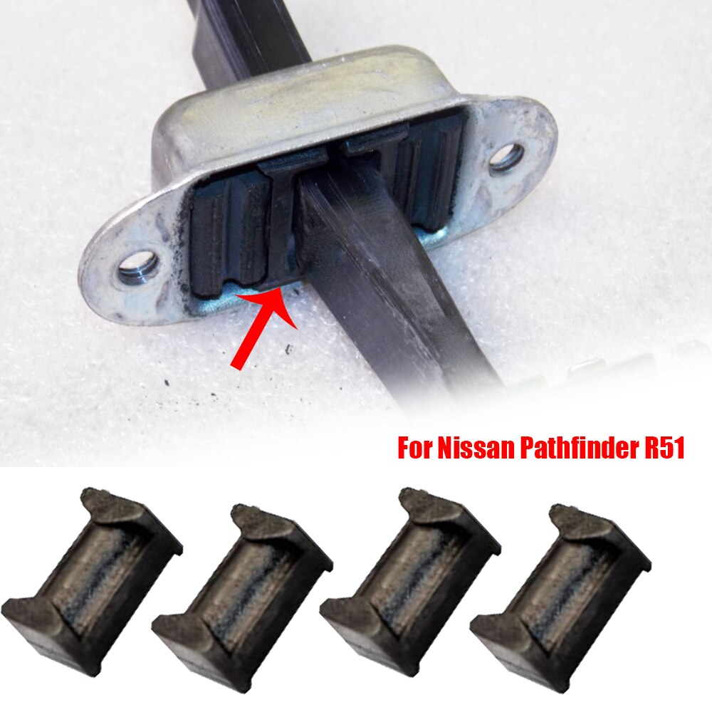 

4 шт., ремешок для проверки дверей автомобиля, для Nissan Pathfinder R51 2004 2005 2006 2007 2008 2009 2010 - 2012