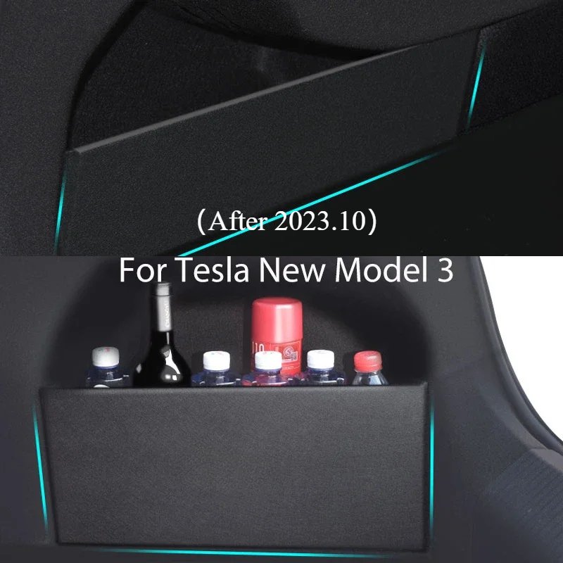 

Для Tesla Model 3 Y 2017-2023 багажник, перегородка, хвостовая коробка, отдельные перегородки для хранения, боковые перегородки багажника, новая модель3 Highland 2024