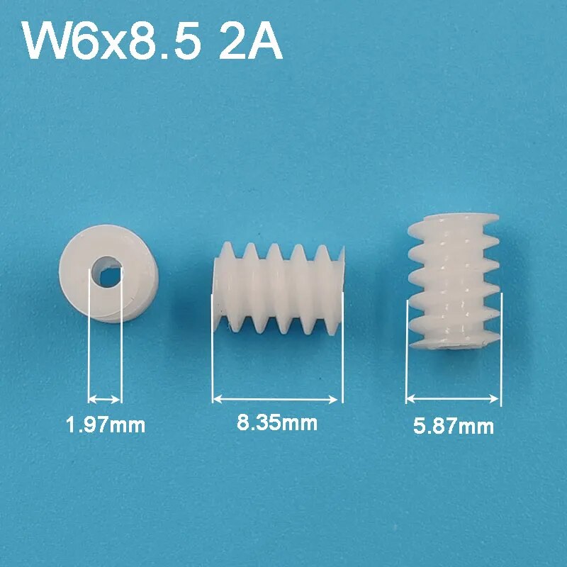 

Пластиковые червячные передачи W6x8.5 2A