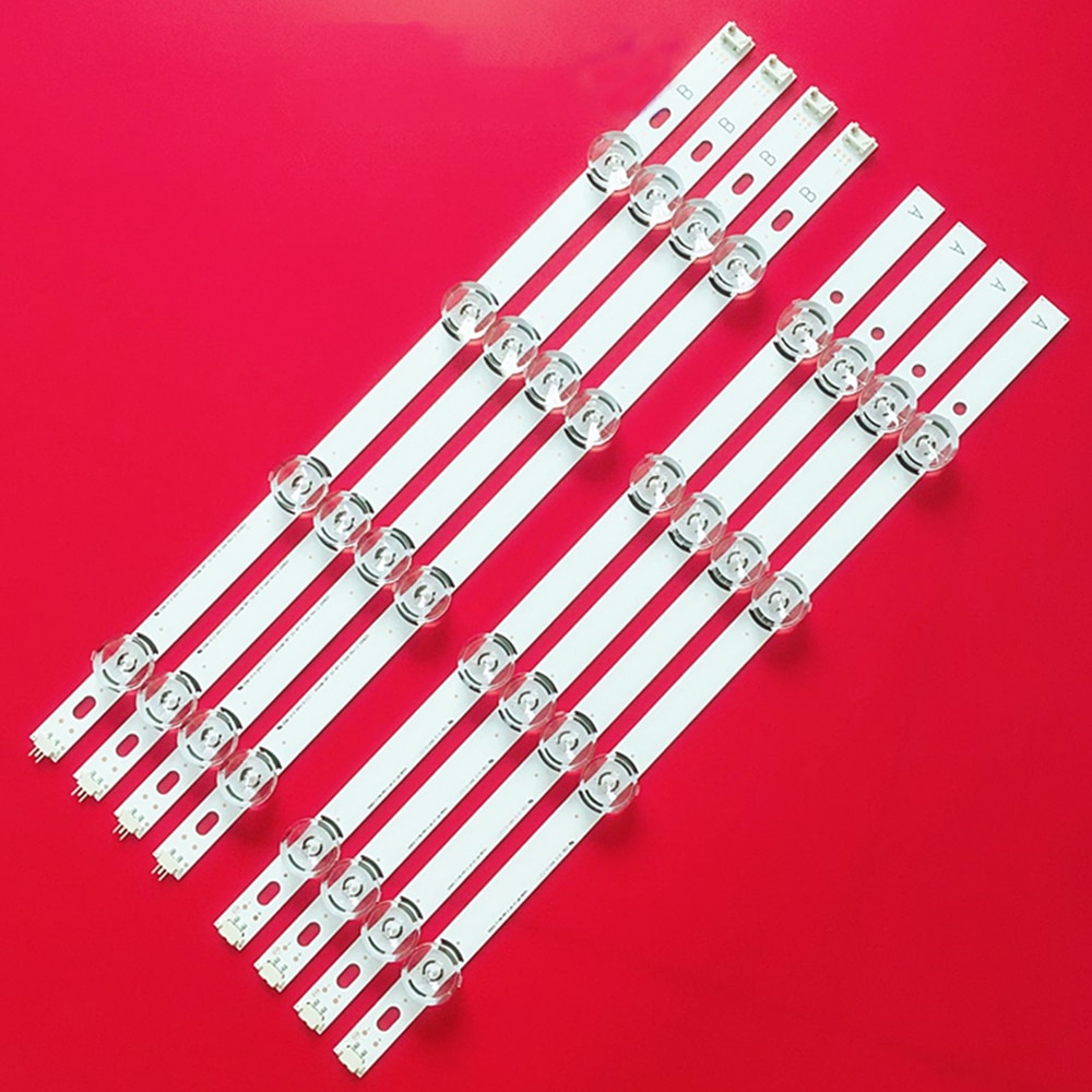 

8 шт., Светодиодная лента для подсветки, 40LF634V 40LF630V 40LF570V 40LF6300 40LH5300 40LH5700 40LF631V-ZA 40LF6350 40LX560H 6916L-0885