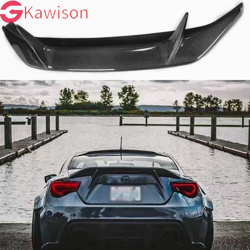 

Автомобильный Стайлинг, искусственное углеродное волокно для Toyota GT86 Subaru BRZ, детский спойлер