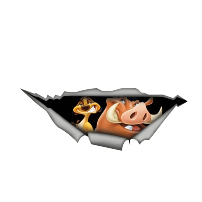 

S50504 # различные размеры индивидуальная ПВХ Наклейка 3D Pet Boar Водонепроницаемая Автомобильная наклейка на мотоцикл ноутбук