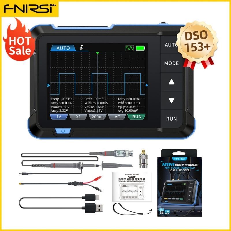 

FNIRSI DSO-153 Портативный осциллограф