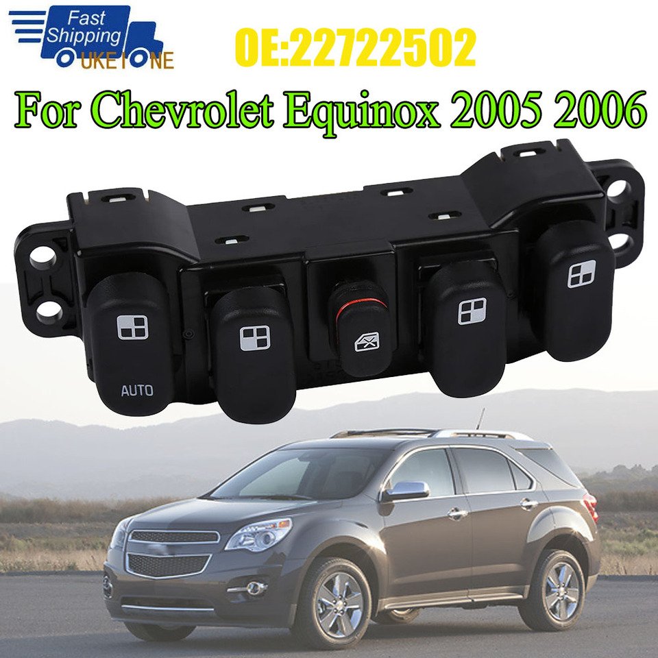 

Автомобильные аксессуары 22722502 Для Chevrolet Equinox GM 2005 2006, новый электрический переключатель стеклоподъемника Master Power, части кнопки управления