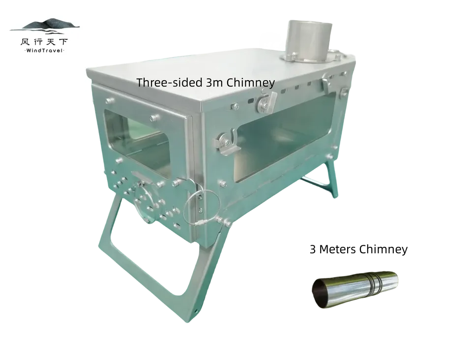 

Мини-печь из нержавеющей стали WindTravel Outdoor