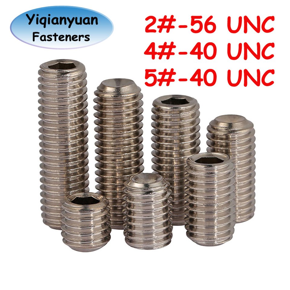 

Винты Yiqianyuan SUS304 шестигранные без головки