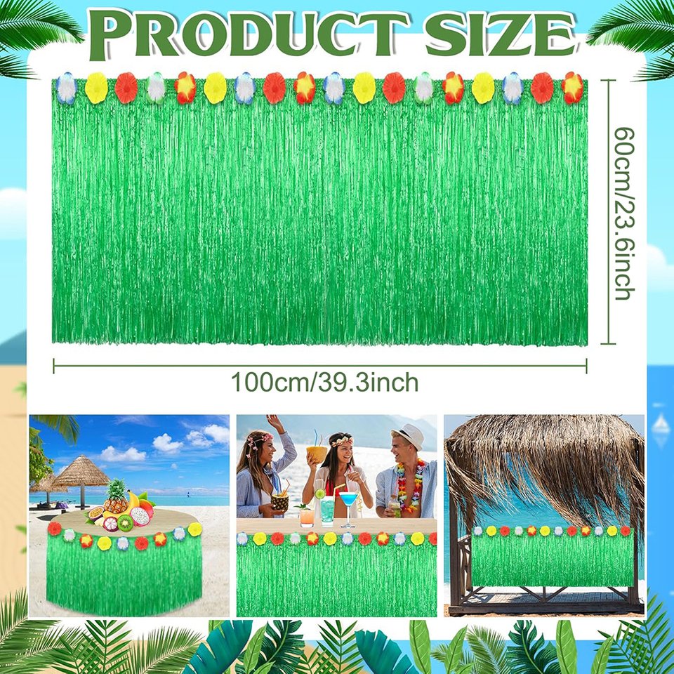

Соломенная юбка для стола Luau