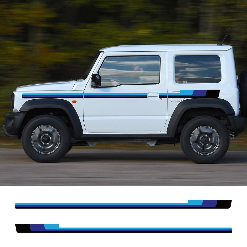 

2 Шт. Suzuki Jimny JB64W JB74W Виниловые Наклейки На Боковую Дверь