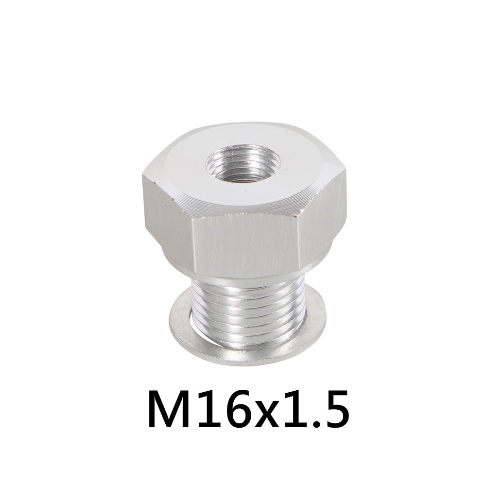 

LS Замена двигателя, штекер M12x1,5 M16x1,5, гнездо 1/8 NPT, алюминиевый разъем адаптера датчика давления масла с прокладкой для LS1 LSX