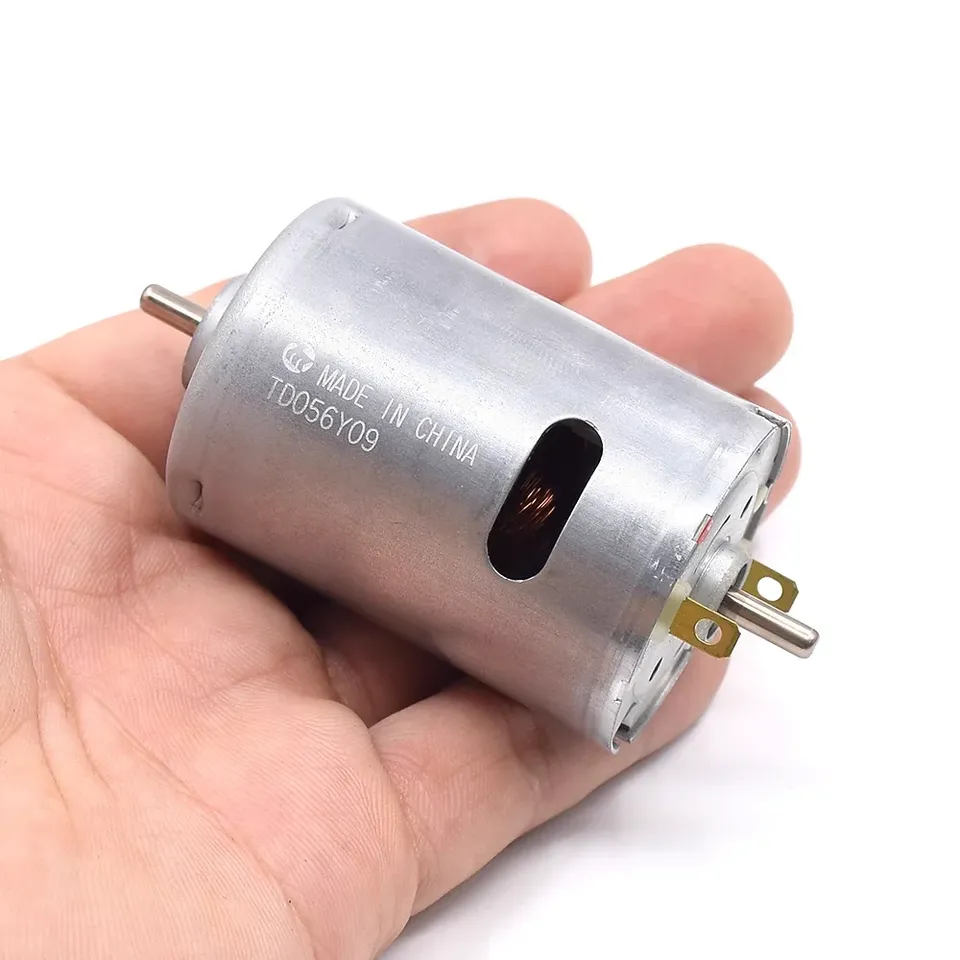 

Mabuchi RS-545SH-2485 DC 12 В-24 В 10600 об/мин Высокоскоростная мощность Micro 36 мм Электродвигатель с угольной щеткой 3,17 мм Игрушечная модель с двумя валами