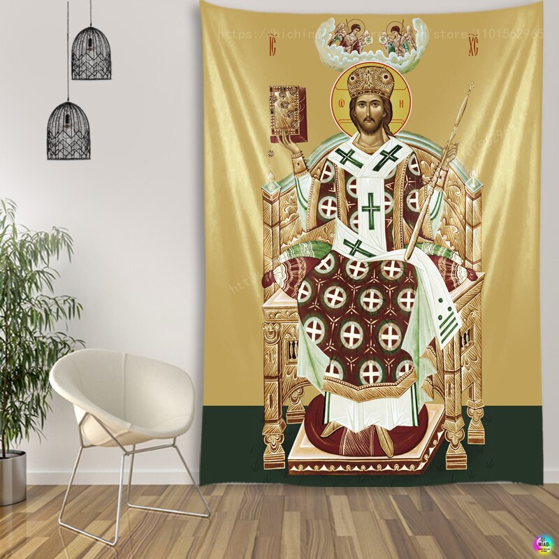 

Гобелен с иконами Христа PRINTED