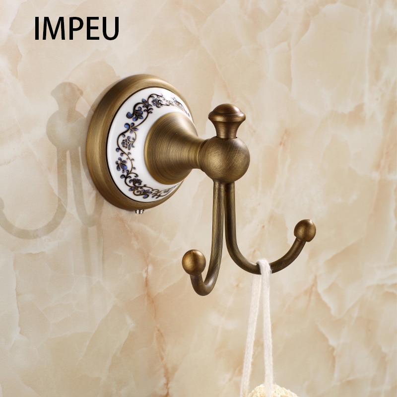

Крючки для халатов IMPEU, античная бронза