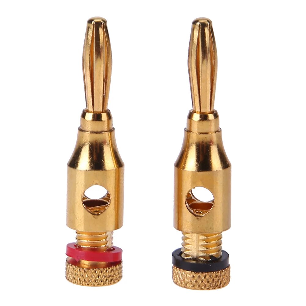 

Позолоченные банановые разъёмы Audio Speaker Cable Banana Plugs