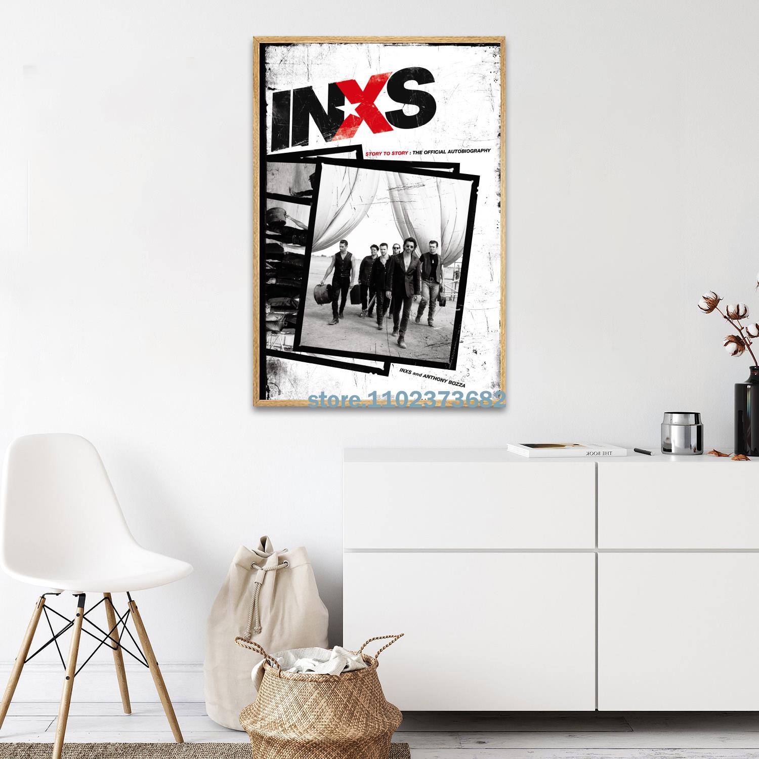 

INXS плакат на холсте