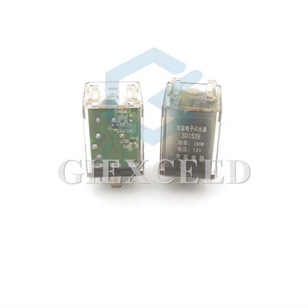 

Прозрачный 160w 180w 12V/24v 3 Pin автоматическое реле Flasher Fix светодиодный светильник указателя поворота с зуммером