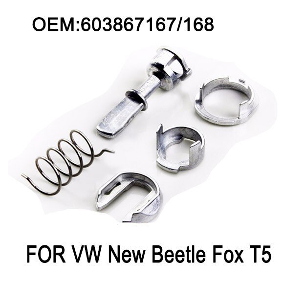 

Для VW New Beetle Fox T5 Transporter V Polo 9N Ремонтный комплект цилиндра дверного замка. Длина: 38,5 мм, 2/3-дверные передние левые или правые