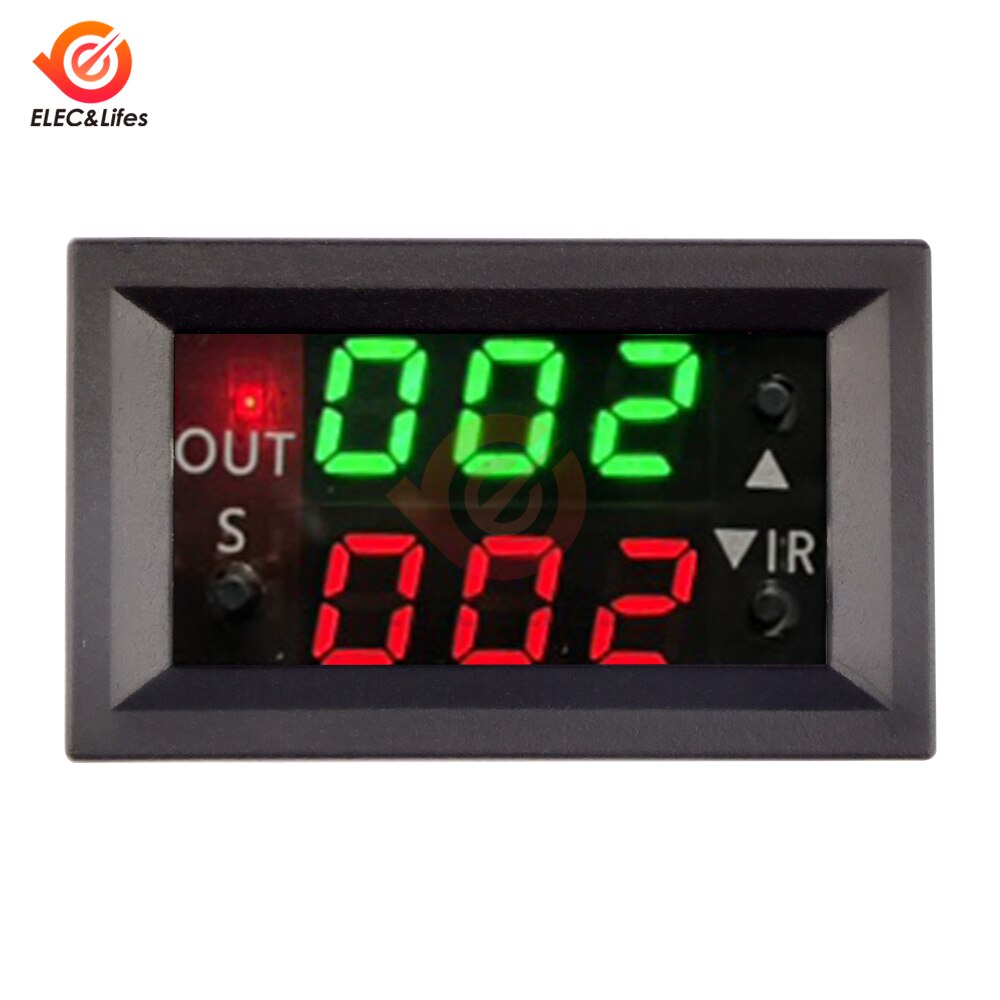 

Aideepen 12V Dual LED Digital Time Delay Relay